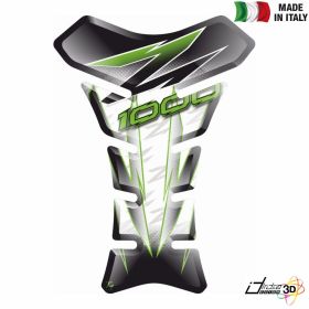 PROTEGE RESERVOIR ADHESIF RESINE ANTI RAYURES BLANC VERT FITS KAWASAKI Z 1000