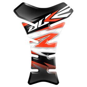 TANK PAD ANTI SCRATCH RESINED STICKER WHITE ORANGE FITS KTM DUKE 125 250 390