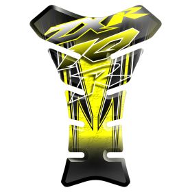 TANKSCHUTZ AUFKLEBER BEHARZTE WEISS GELB FITS KAWASAKI ZX-10R NINJA 1000