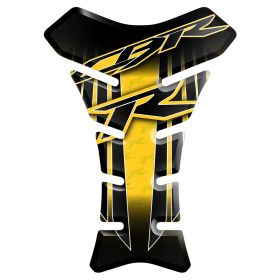 PROTEGE RESERVOIR ADHESIF RESINE ANTI RAYURES JAUNE NOIR FITS HONDA CBR 600 RR