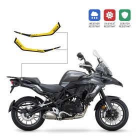 ADESIVI 3D MANIGLIE IRIDEA DESIGN CARBON GIALLO