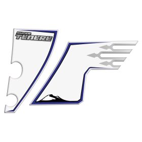 PROTEZIONE MARMITTA EXTREME BIANCO BLU