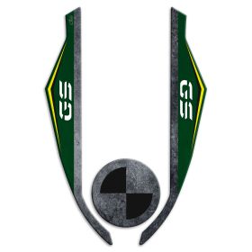 ADESIVO 3D PARAFANGO IRIDEA DESIGN VERDE GIALLO