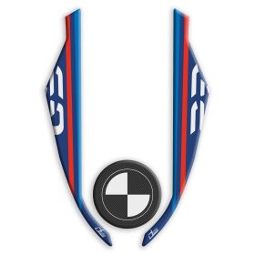 Adesivo 3D parafango IRIDEA DESIGN blu rosso