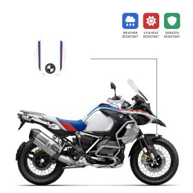 Adesivo 3D parafango IRIDEA DESIGN bianco rosso blu