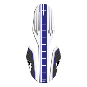 PROTEGE GARDE BOUE AVANT BLANC BLEU
