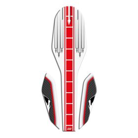 PROTEZIONE PARAFANGO ANT. BIANCO ROSSO