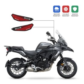3D handguard stickers IRIDEA DESIGN carbon red
