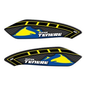 HANDGUARDS PROTECTIONS CARBON BLUE YELLOW