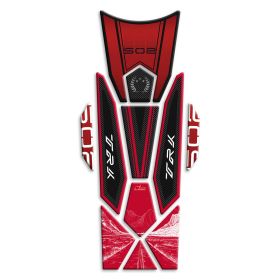 3D tank protector IRIDEA DESIGN carbon red