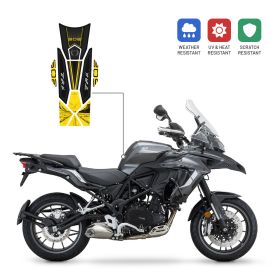 Protection 3D réservoir IRIDEA DESIGN jaune carbone