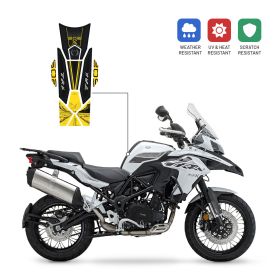 Protection 3D réservoir IRIDEA DESIGN jaune carbone