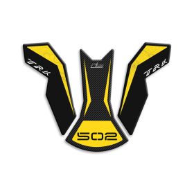 ADESIVO 3D PARAFANGO SLIM IRIDEA DESIGN CARBON GIALLO