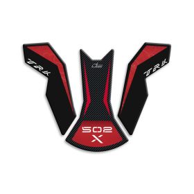ADESIVO 3D PARAFANGO SLIM IRIDEA DESIGN CARBON ROSSO