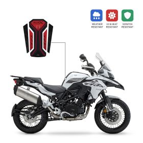 3D tank protector slim IRIDEA DESIGN carbon red