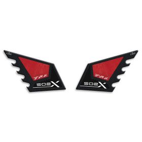 ADESIVI 3D LATO SERBATOIO IRIDEA DESIGN CARBON ROSSO