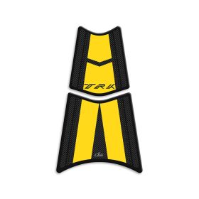 ADESIVO 3D SERBATOIO SUPERIORE IRIDEA DESIGN CARBON GIALLO