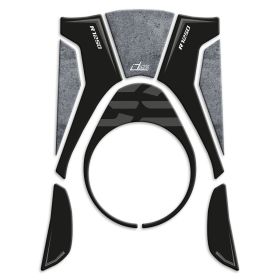 ADESIVO 3D SERBATOIO SUPERIORE IRIDEA DESIGN NERO GRIGIO