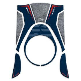 ADESIVO 3D SERBATOIO SUPERIORE IRIDEA DESIGN BLU ROSSO