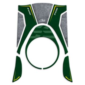 ADESIVO 3D SERBATOIO SUPERIORE IRIDEA DESIGN VERDE GIALLO