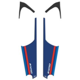 Adesivi 3D copristeli IRIDEA DESIGN blu rosso