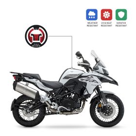 3D tank cap sticker IRIDEA DESIGN carbon red