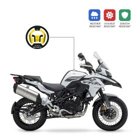 3D tank cap sticker IRIDEA DESIGN carbon yellow
