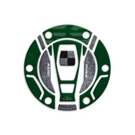 3D tank cap sticker IRIDEA DESIGN green
