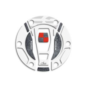 3D tank cap sticker IRIDEA DESIGN white
