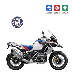Adesivo 3D tappo serbatoio IRIDEA DESIGN blu rosso