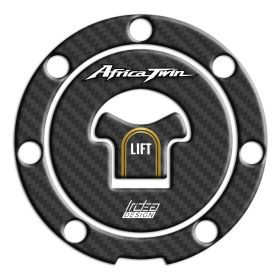 FUEL CAP STICKER FULL CARBON