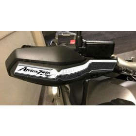 2 ADESIVI IN GEL RESINA 3D PER PARAMANI COMPATIBILI PER MOTO HONDA AFRICA TWIN