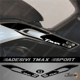 ADESIVI 00177 CARENA NERO BIANCO PER