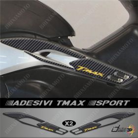 ADHESIFS BOOMERANG RESINE 3D COMPATIBLE YAMAHA T-MAX 500 01-07 CARBON OR SPORT
