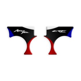 ADHESIF PLAQUE DIRECTION RESINE BLEU ROUGE FITS HONDA AFRICA TWIN 1000 2015-2018