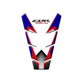 TANKSCHUTZ AUFKLEBER BEHARZTE BLAU ROT FITS HONDA CBR 600 RR 2010-2017
