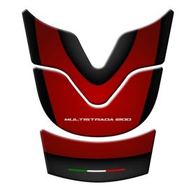 PROTEGE RESERVOIR ADHESIF RESINE ROUGE FITS DUCATI MULTISTRADA 1200 2015-2017