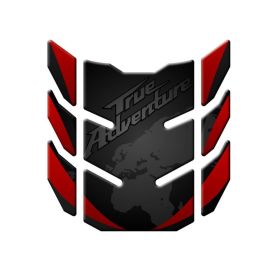 TANKSCHUTZ AUFKLEBER BEHARZTE ROT FITS HONDA AFRICA TWIN CRF 1000 L 2015-2018