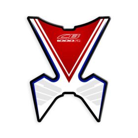 TANK PAD STICKER RESINED TRICOLOR FITS HONDA CB 1000 R 2008-2017