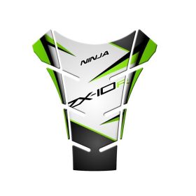 PROTEGE RESERVOIR ADHESIF RESINE BLANC VERT FITS KAWASAKI ZX-10R 2010-2017
