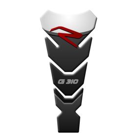 PARASERBATOIO ADESIVO 3D BIANCO ROSSO FITS