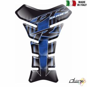 TANKSCHUTZ AUFKLEBER BEHARZTE ANTI KRATZ BLAU SCHWARZ FITS HONDA CBR 250 R