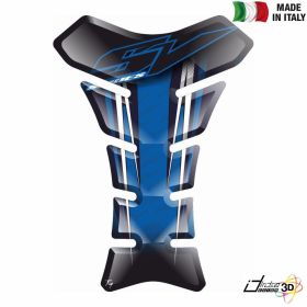 TANKSCHUTZ AUFKLEBER BEHARZTE BLAU SCHWARZ FITS SUZUKI SV 1000 S 650 S