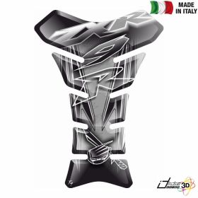 PROTEGE RESERVOIR ADHESIF RESINE 3D GRIS NOIR FITS KAWASAKI ZX-9R NINJA 900