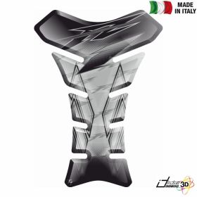 TANK PAD RESINED STICKER GREY BLACK FITS YAMAHA FZ1 FAZER 1000 2006 2015