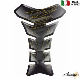 ADHESIF PROTEGE RESERVOIR RESINE GRIS OR FITS YAMAHA FZ8 FAZER 800 2010 2015
