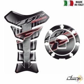 ADESIVI SERBATOIO E TAPPO GRIGIO ROSSO FOR