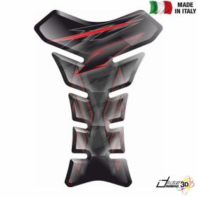 TANK PAD RESINED STICKER GREY RED FITS YAMAHA FZ1 FAZER 1000 2006 2015