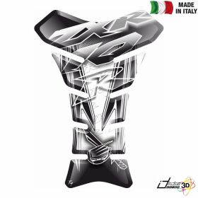 PROTEGE RESERVOIR ADHESIF RESINE BLANC NOIR FITS KAWASAKI ZX-10R NINJA 1000