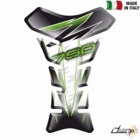 ADHESIF PROTEGE RESERVOIR RESINE BLANC VERT FITS KAWASAKI Z 750 Z750 2004 2012